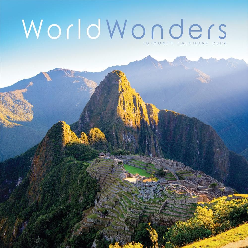 World Wonders 2024 Wall Calendar product image