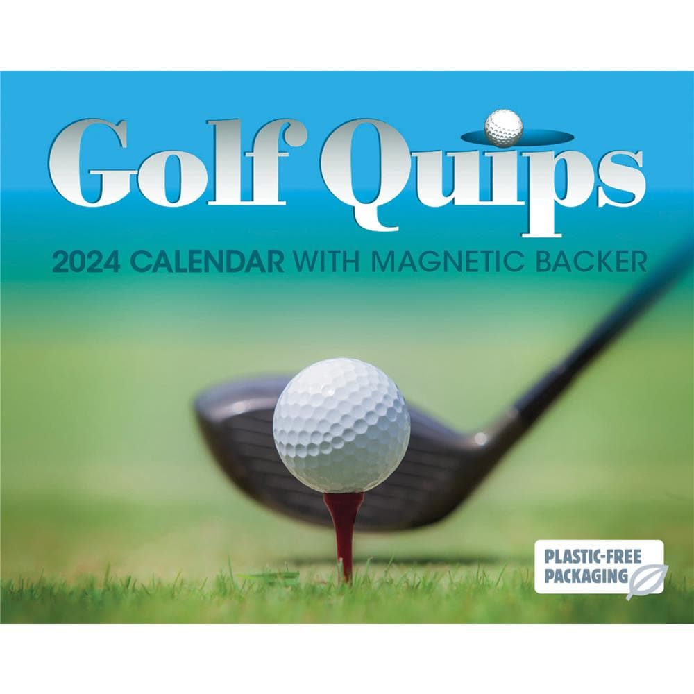 Golf Quips 2024 Small Box Calendar product image