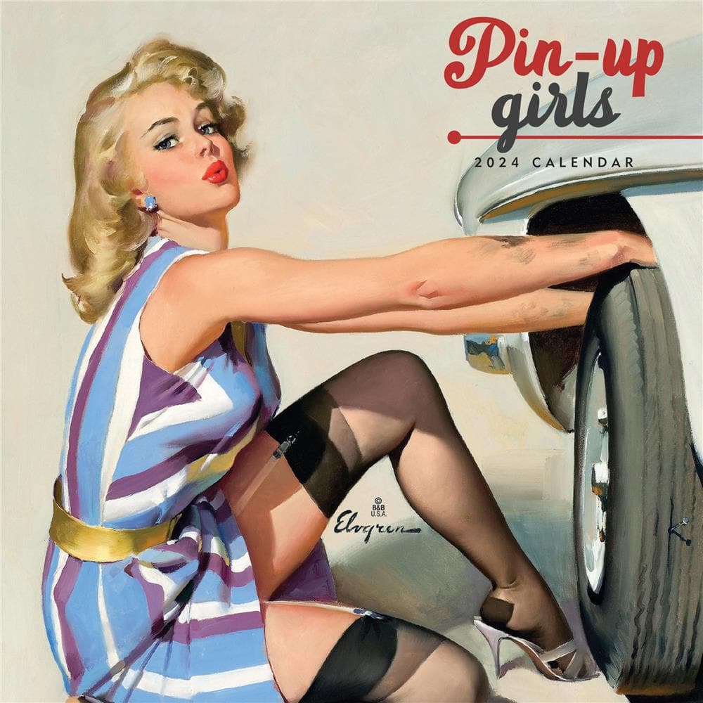 Pin Ups 2024 Mini Calendar product image