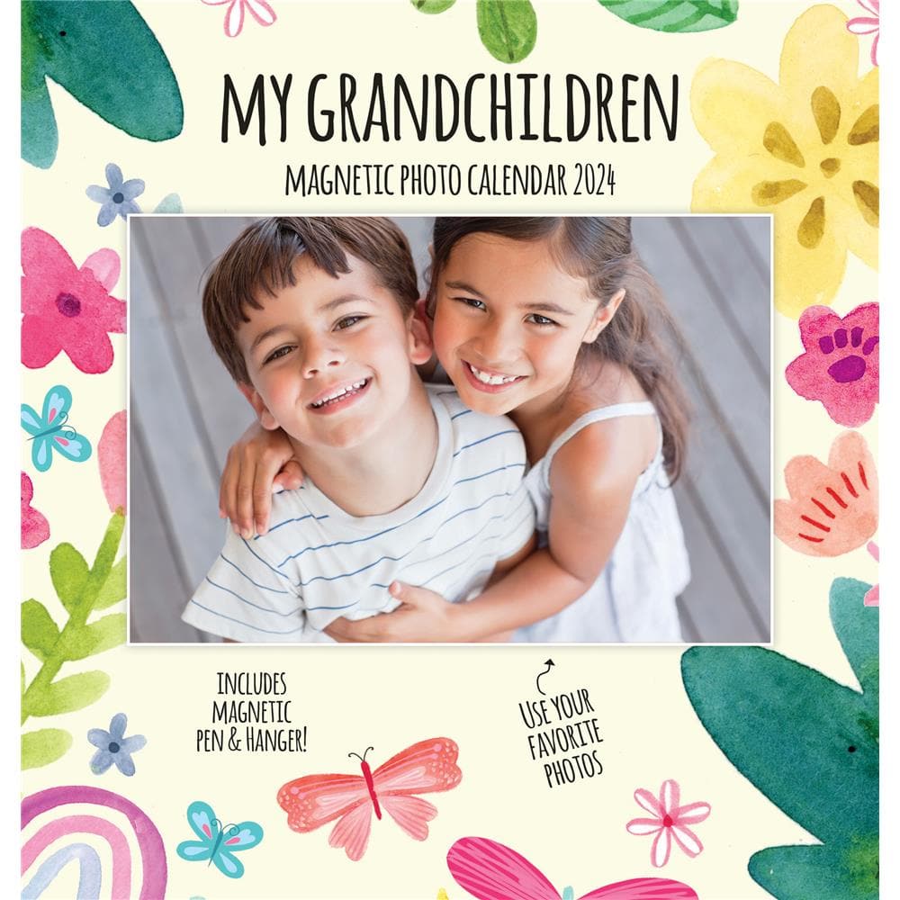 My Grandchildren 2024 Photo Magnetic Mini Calendar product image