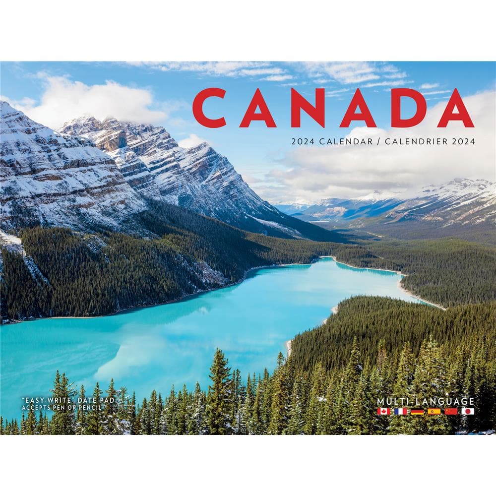 Canada 2024 Multi Language Wall Calendar product image