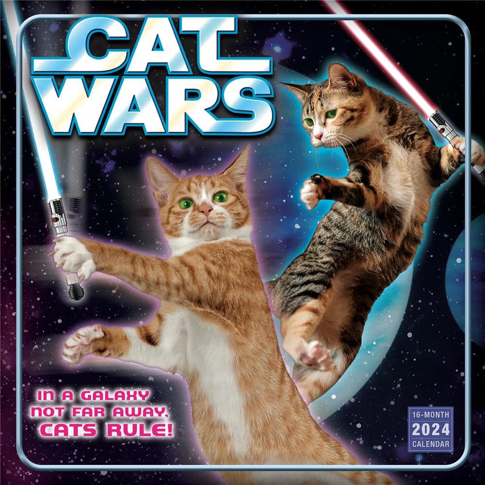 Cat Wars 2024 Wall Calendar product image