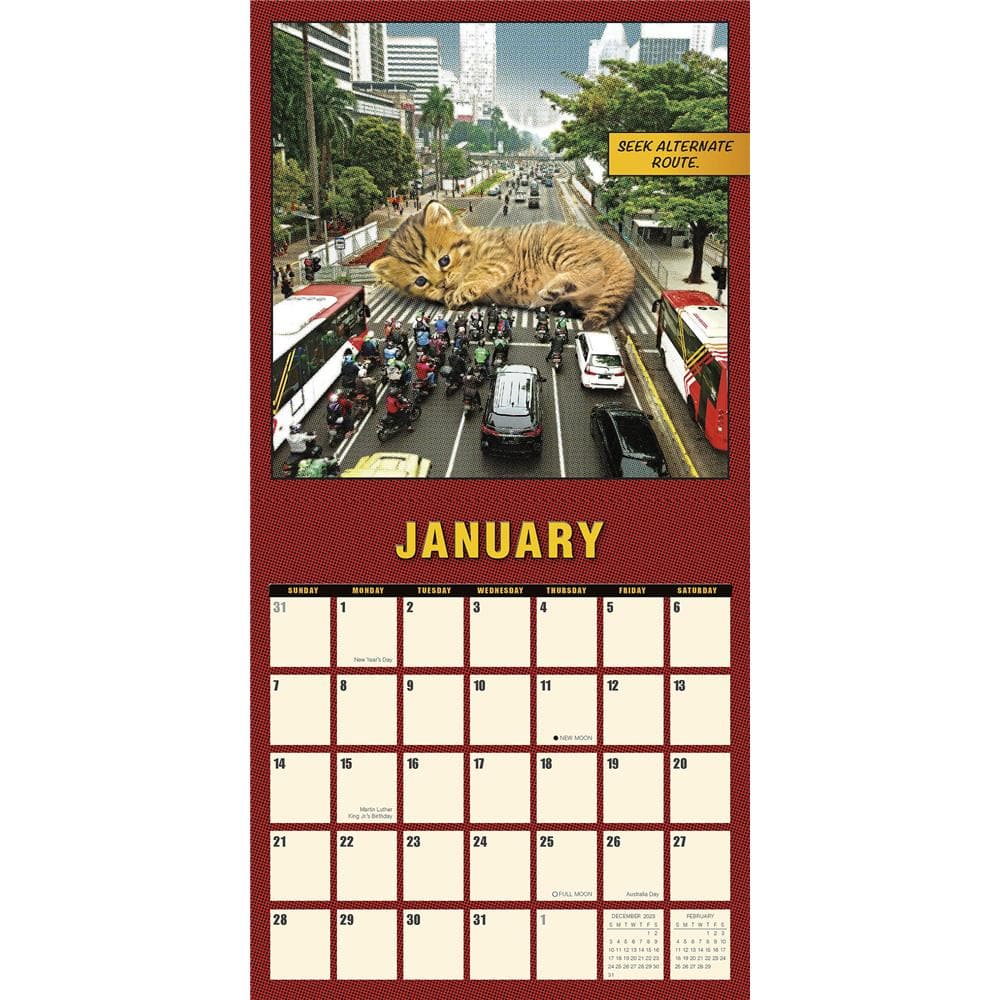 Catzilla 2024 Wall Calendar  product image