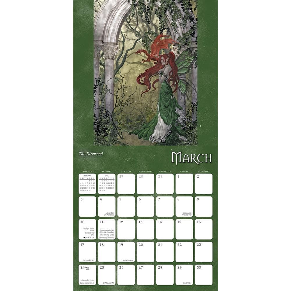 Dragon Witches 2024 Wall Calendar product image