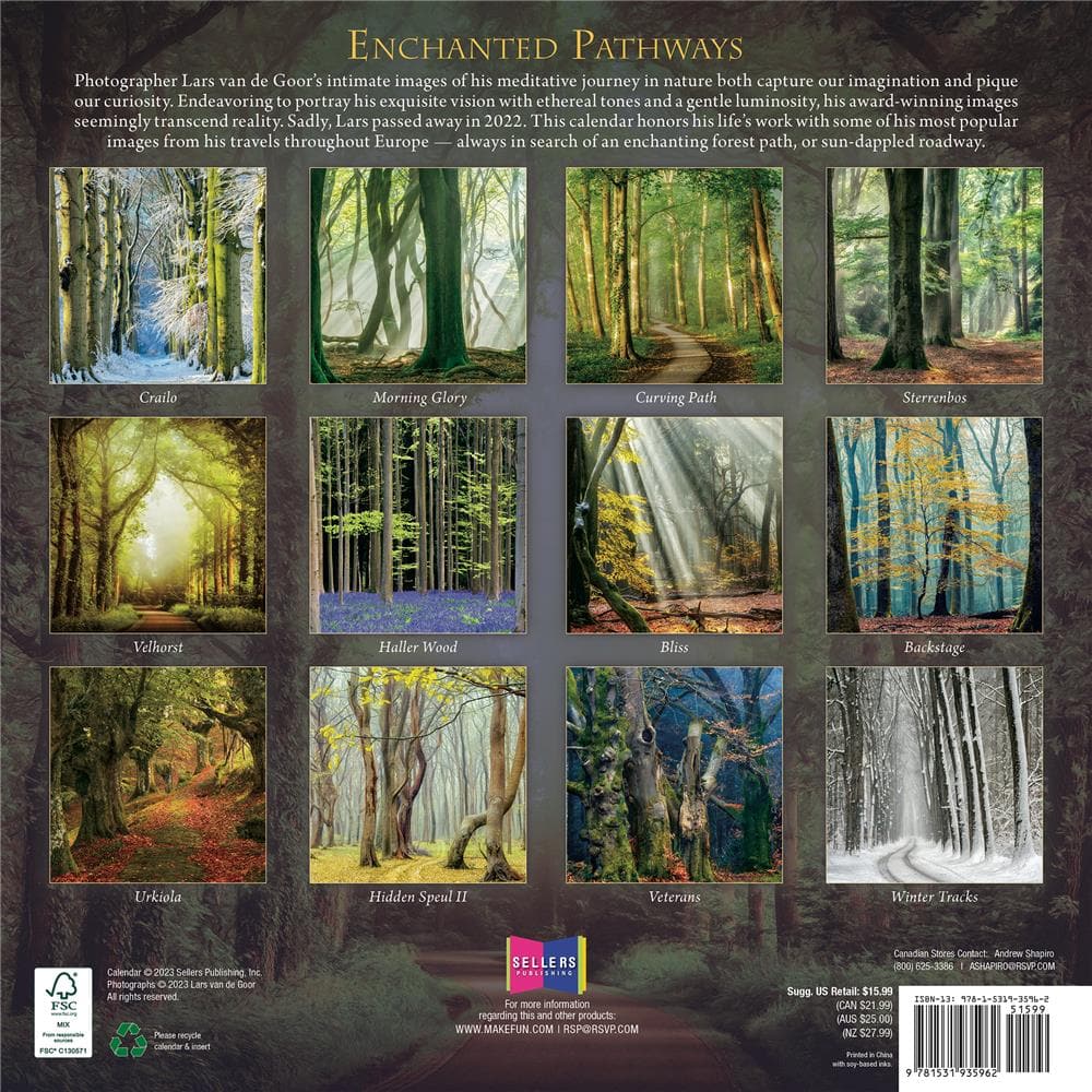 Enchanted Pathways Wall product image