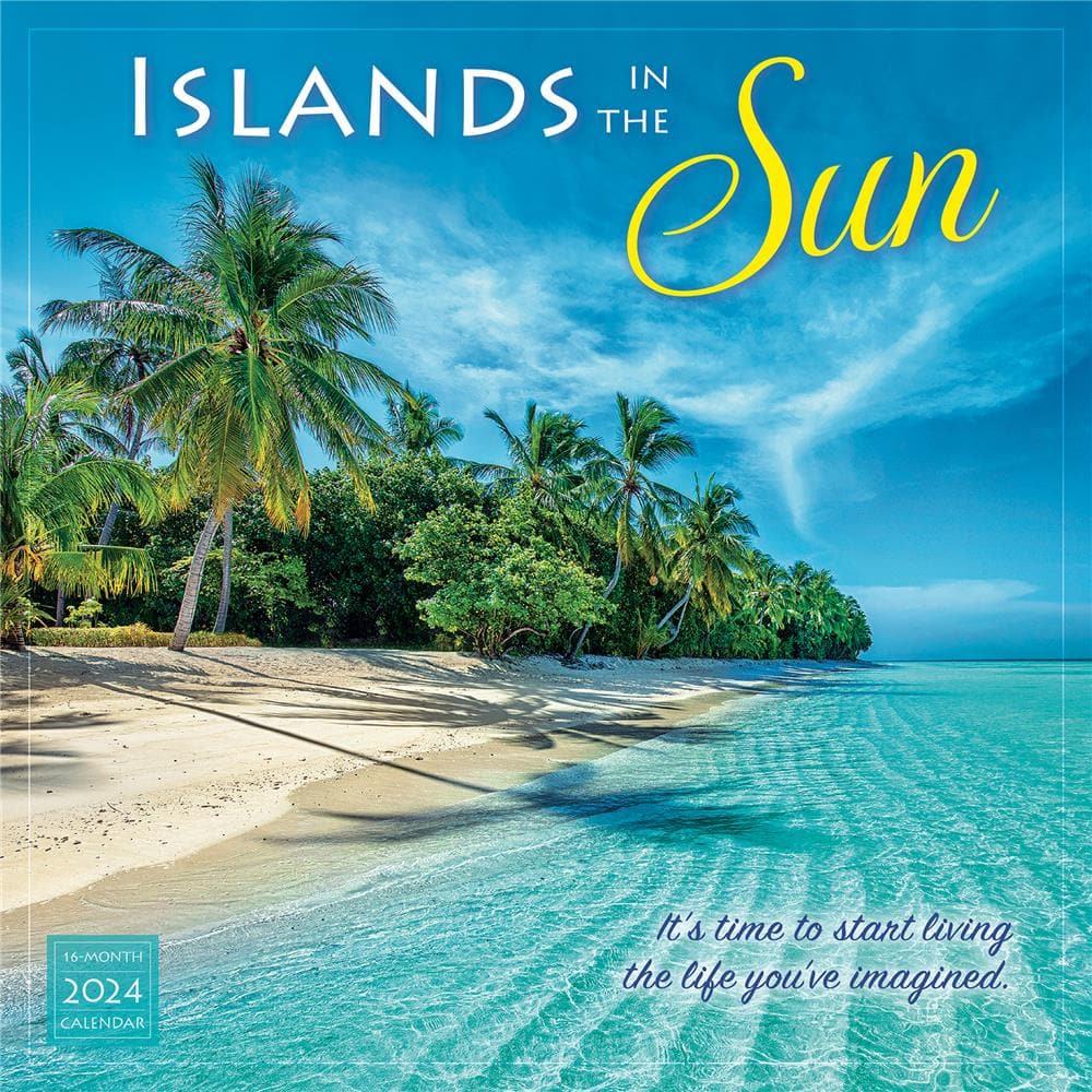 Islands in the Sun 2024 Wall Calendar product image