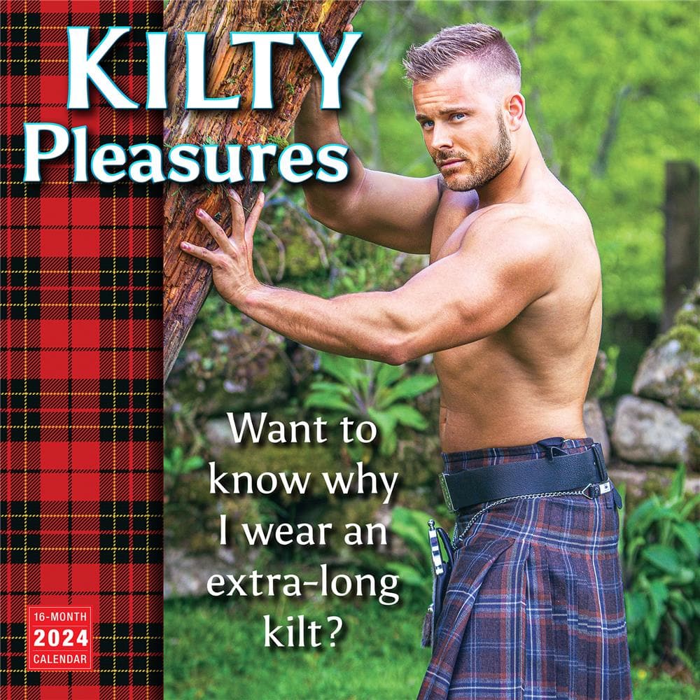 Kilty Pleasures 2024 Wall Calendar product image
