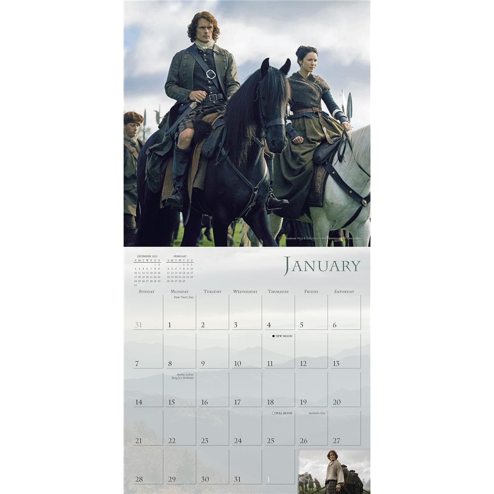 Outlander 2024 Wall Calendar product image