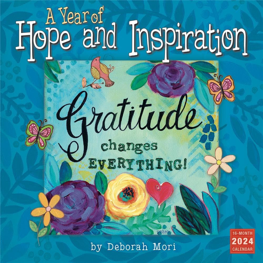Year of Hope and Inspiration 2024 Wall Calendar product image
