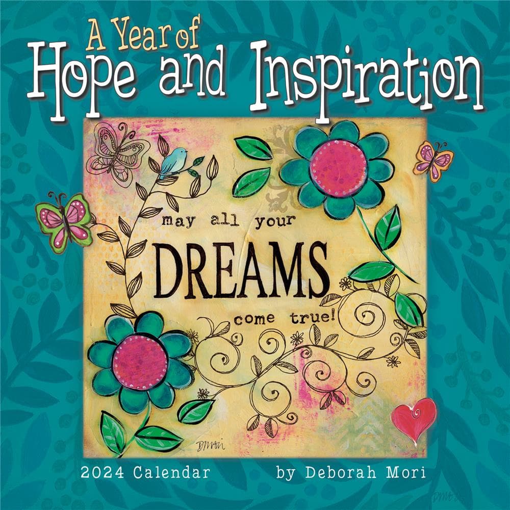 Year of Hope and Inspiration 2024 Mini Calendar product image