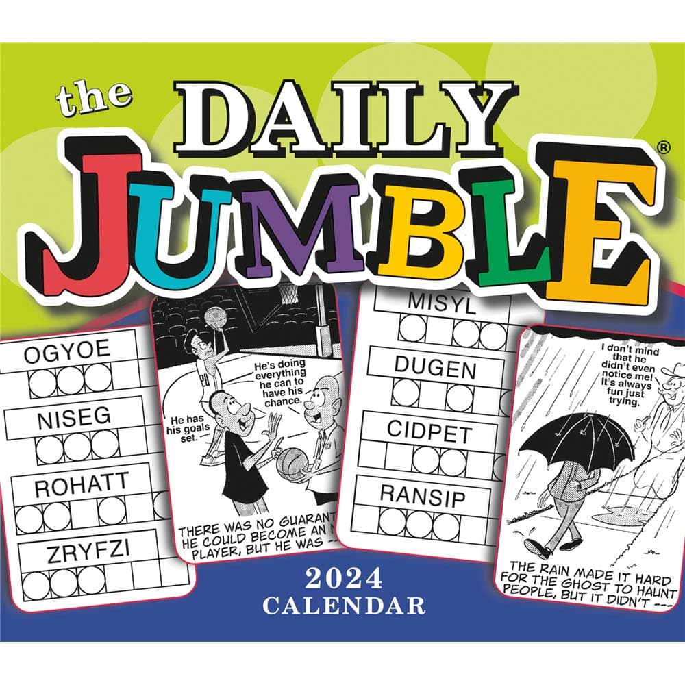 Daily Jumble 2024 Box Calendar product image