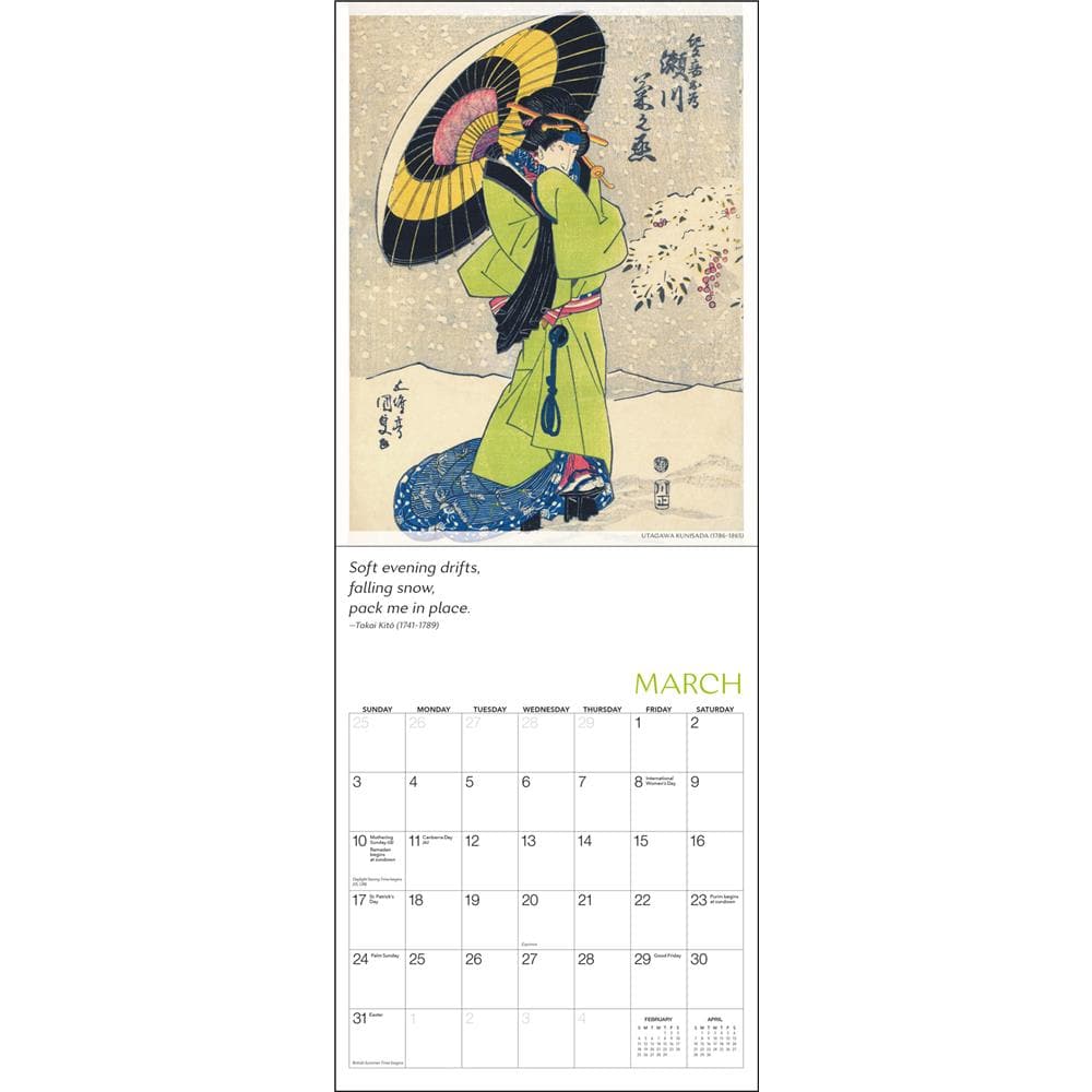 Haiku 2024 Big Mini Calendar product image