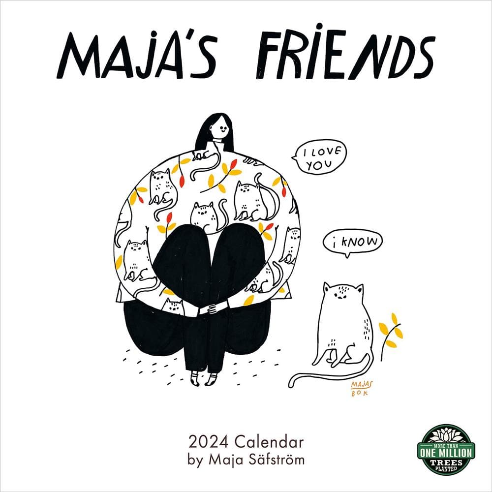 Majas Friends 2024 Wall Calendar product image