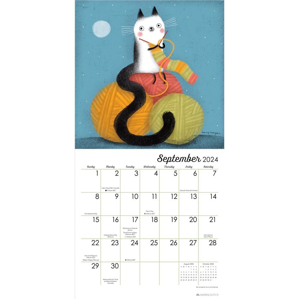 Feline 2024 Wall Calendar product image