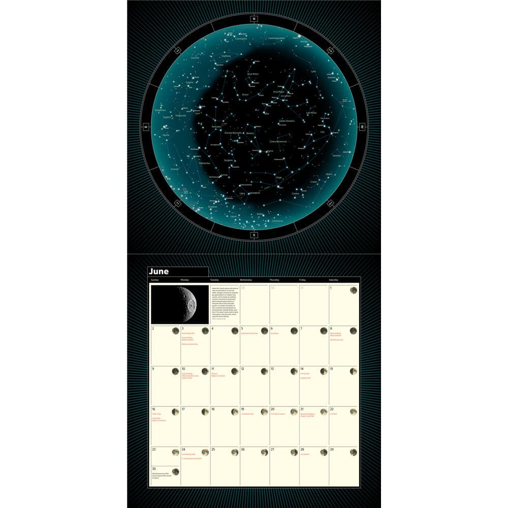 Year of the Night Sky 2024 Wall Calendar product Image