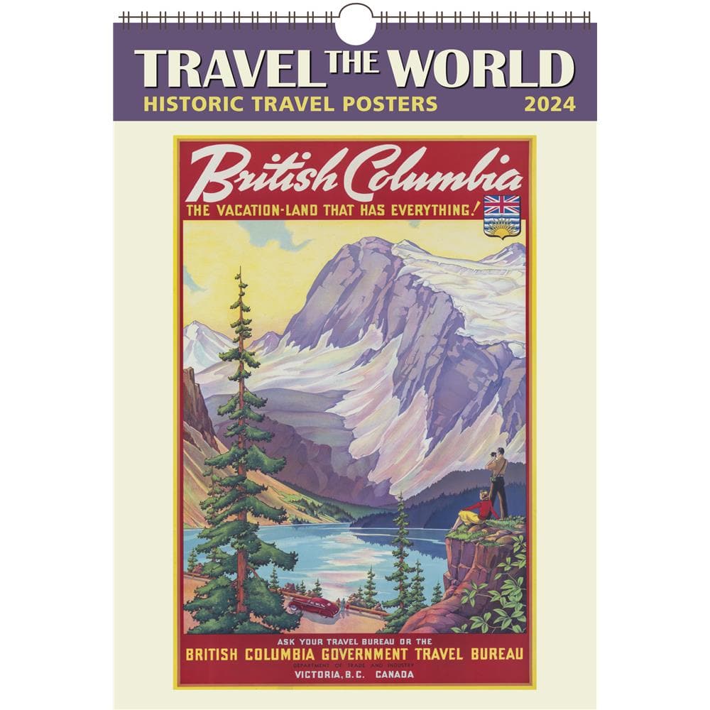 Travel the World 2024 Poster Calendar product Image