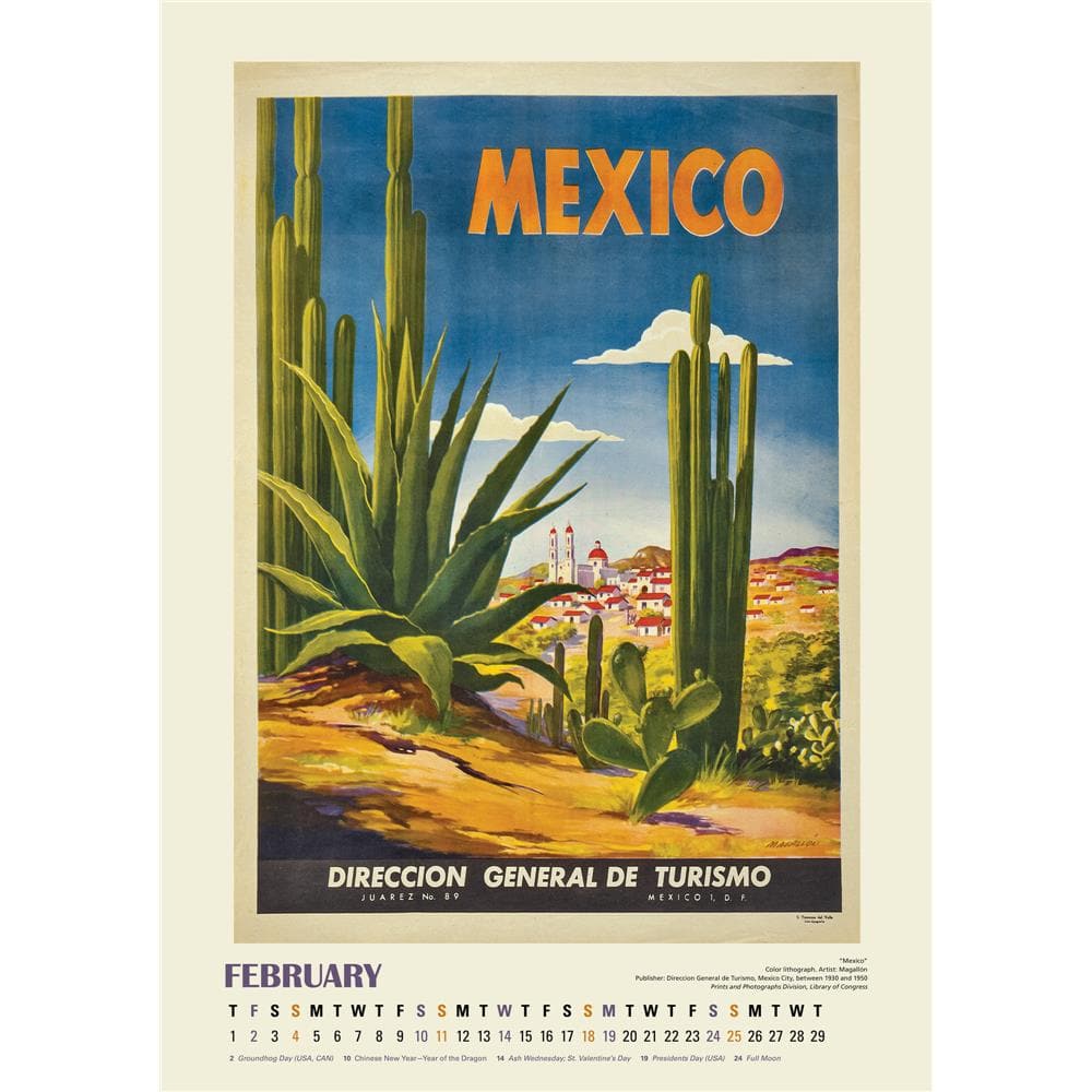Travel the World 2024 Poster Calendar product Image