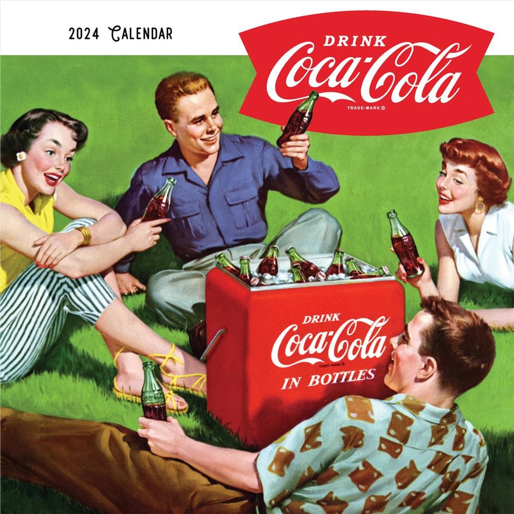 Coca Cola Nostalgia 2024 Wall Calendar product image