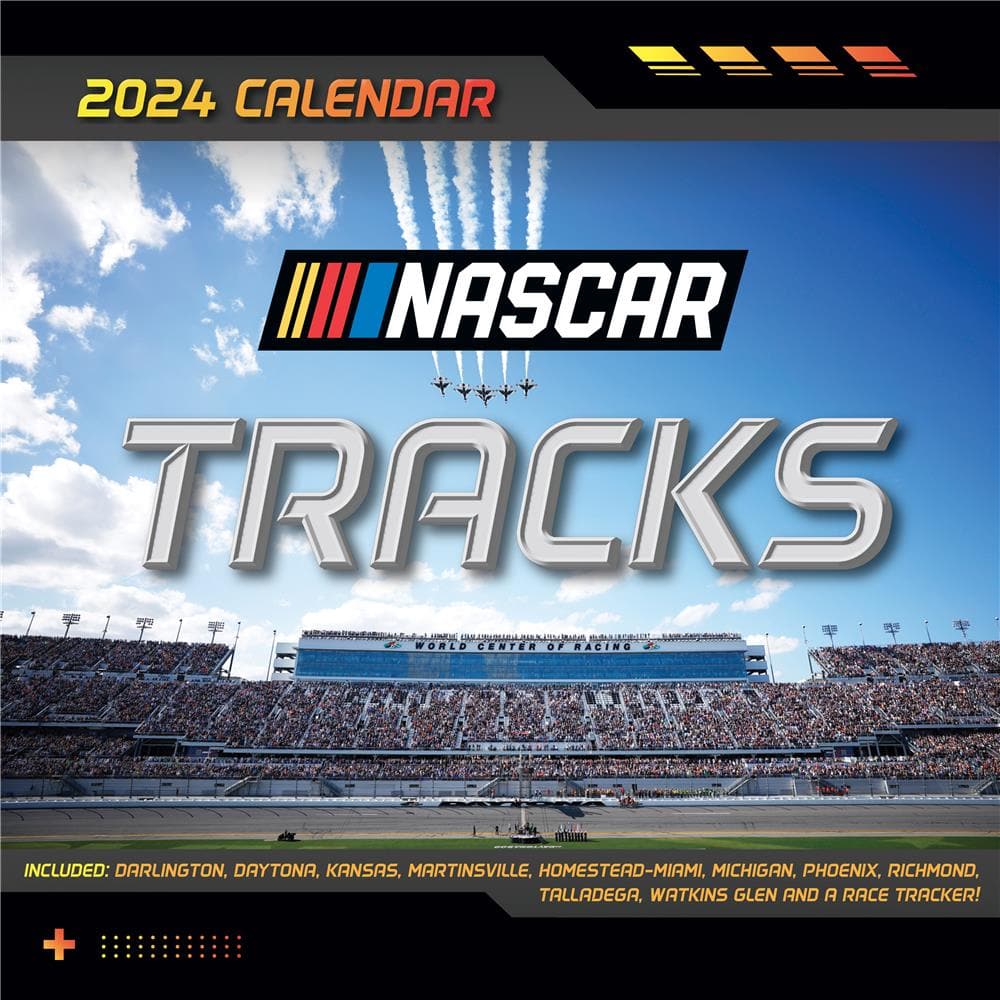 Nascar Tracks 2024 Wall Calendar product image