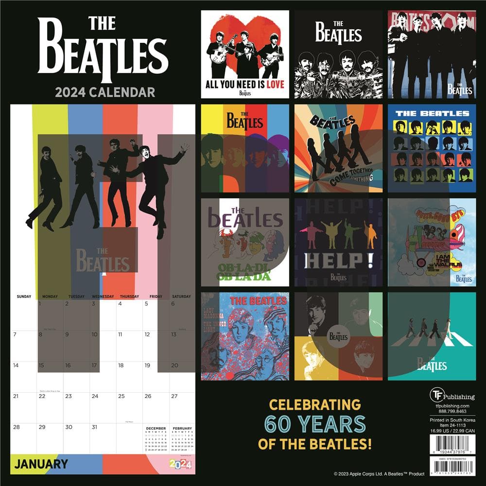 Beatles 2024 Wall Calendar product image