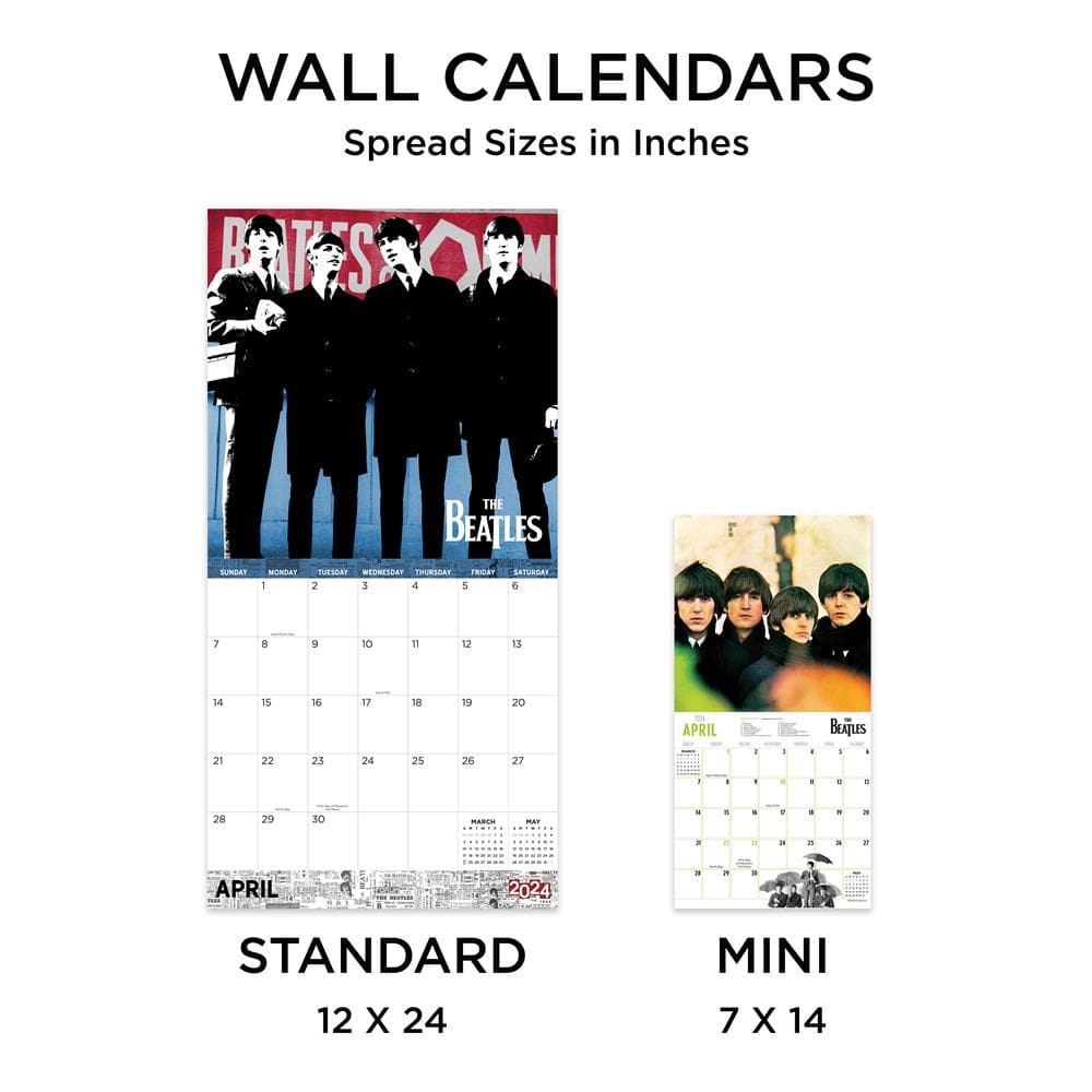 Beatles 2024 Wall Calendar product image