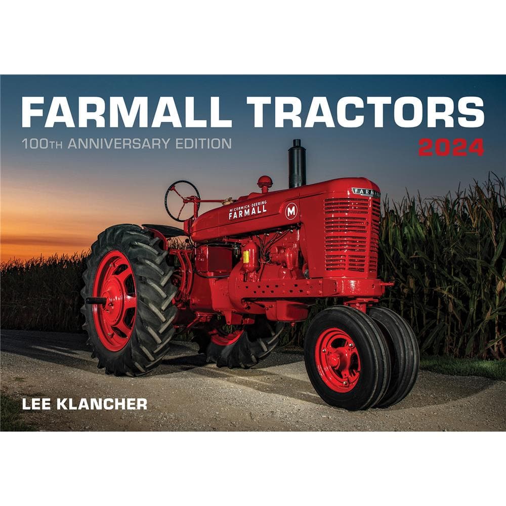 Tractors Farmall 2024 Oversized Wall Calendar product image
