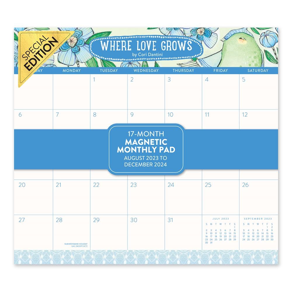 Where Love Grows 2024 Exclusive Mini Magnetic Calendar product image