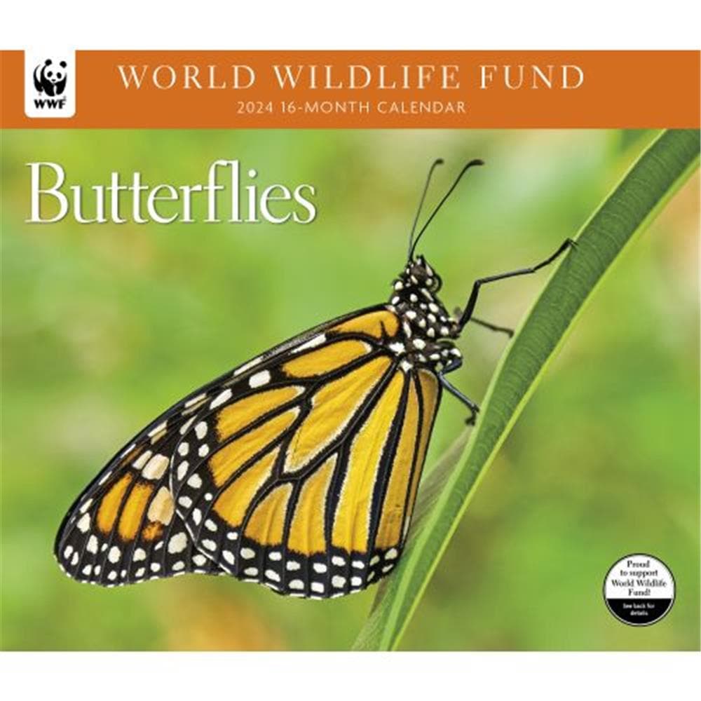 Butterflies WWF 2024 Wall Calendar product image