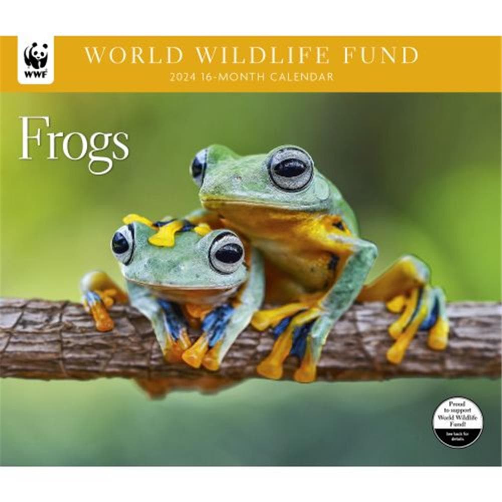 Frogs WWF 2024 Wall Calendar product image