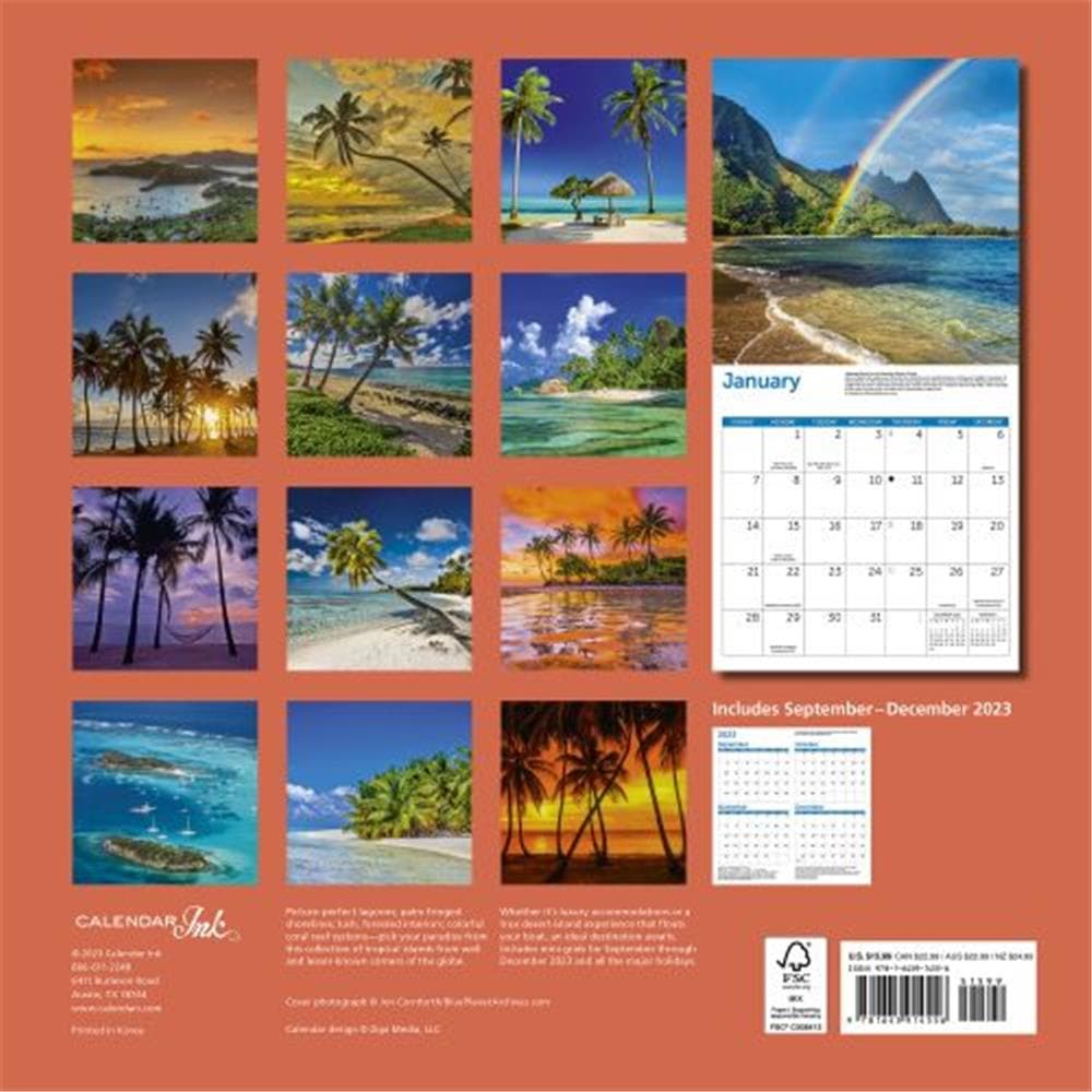 Islands 2024 Wall Calendar product image