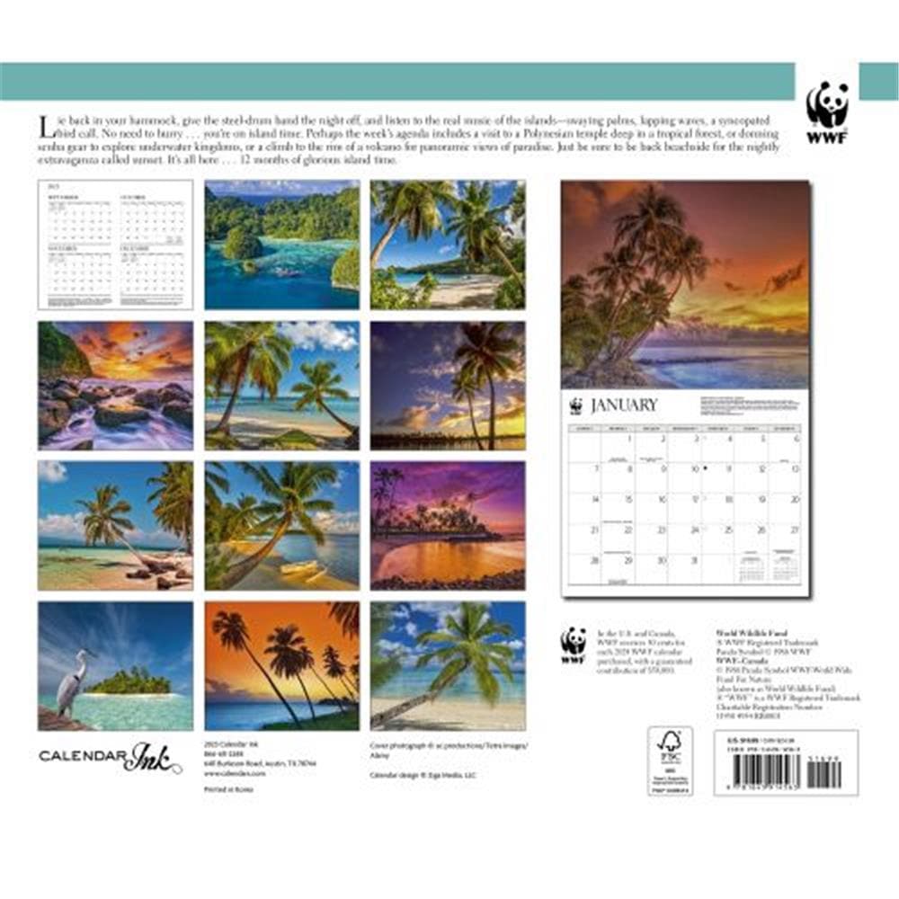 Islands WWF 2024 Wall Calendar product image