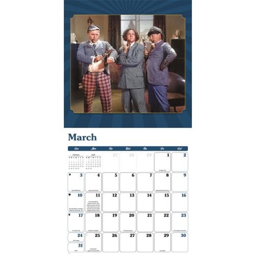 Three Stooges 2024 Wall Calendar product image