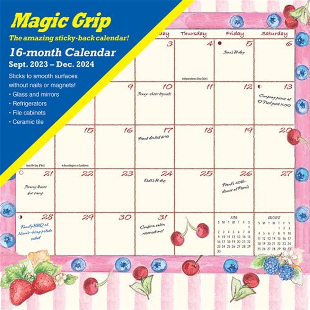 Joyful Seasons 2024 Magic Grip Mini Calendar product image