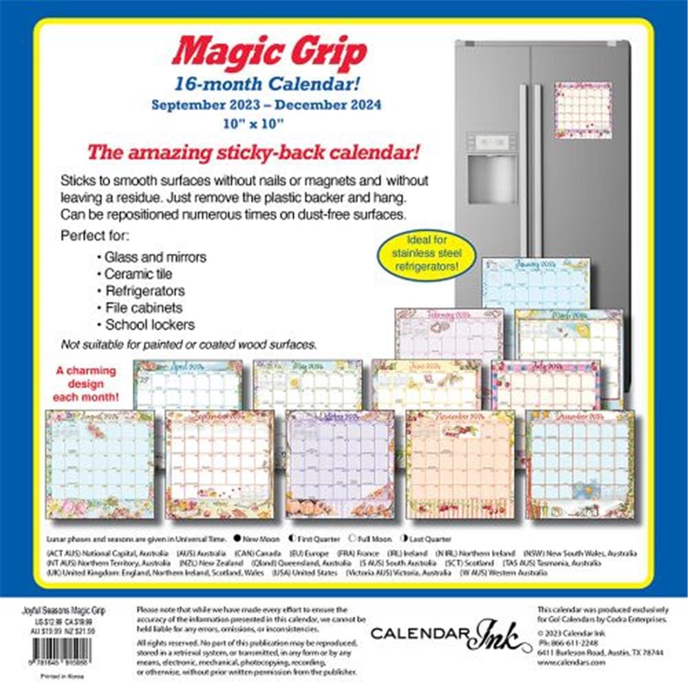 Rainbow 2024 Magic Grip Mini Calendar product image