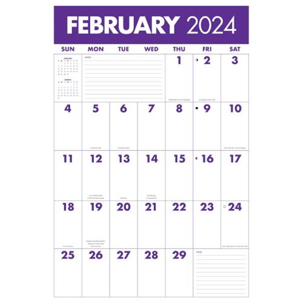 Monster Grid 2024 Deluxe Wall Calendar product image
