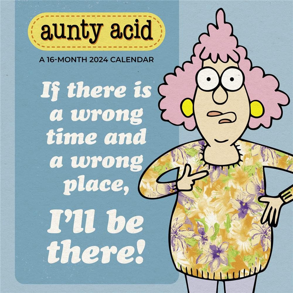 Aunty Acid 2024 Wall Calendar - Online Exclusive product image