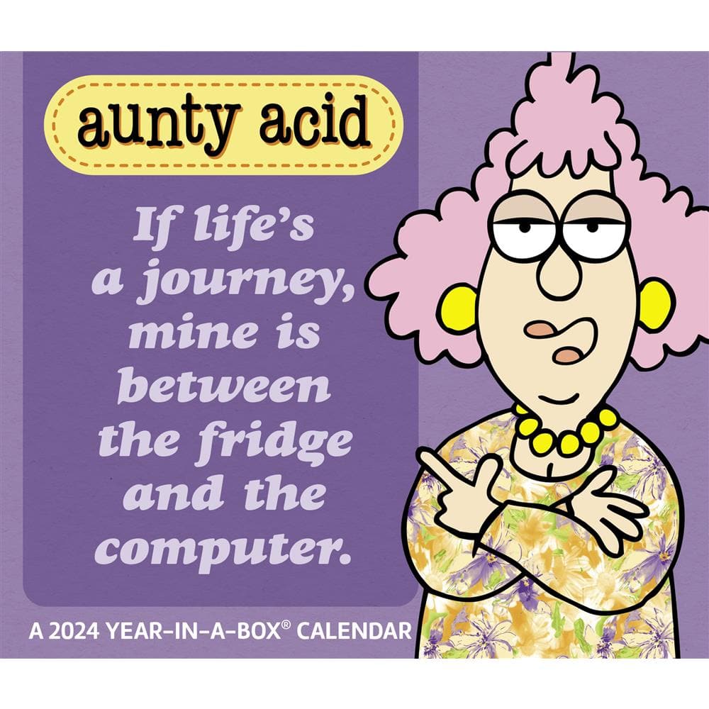 Aunty Acid 2024 Box Calendar product image