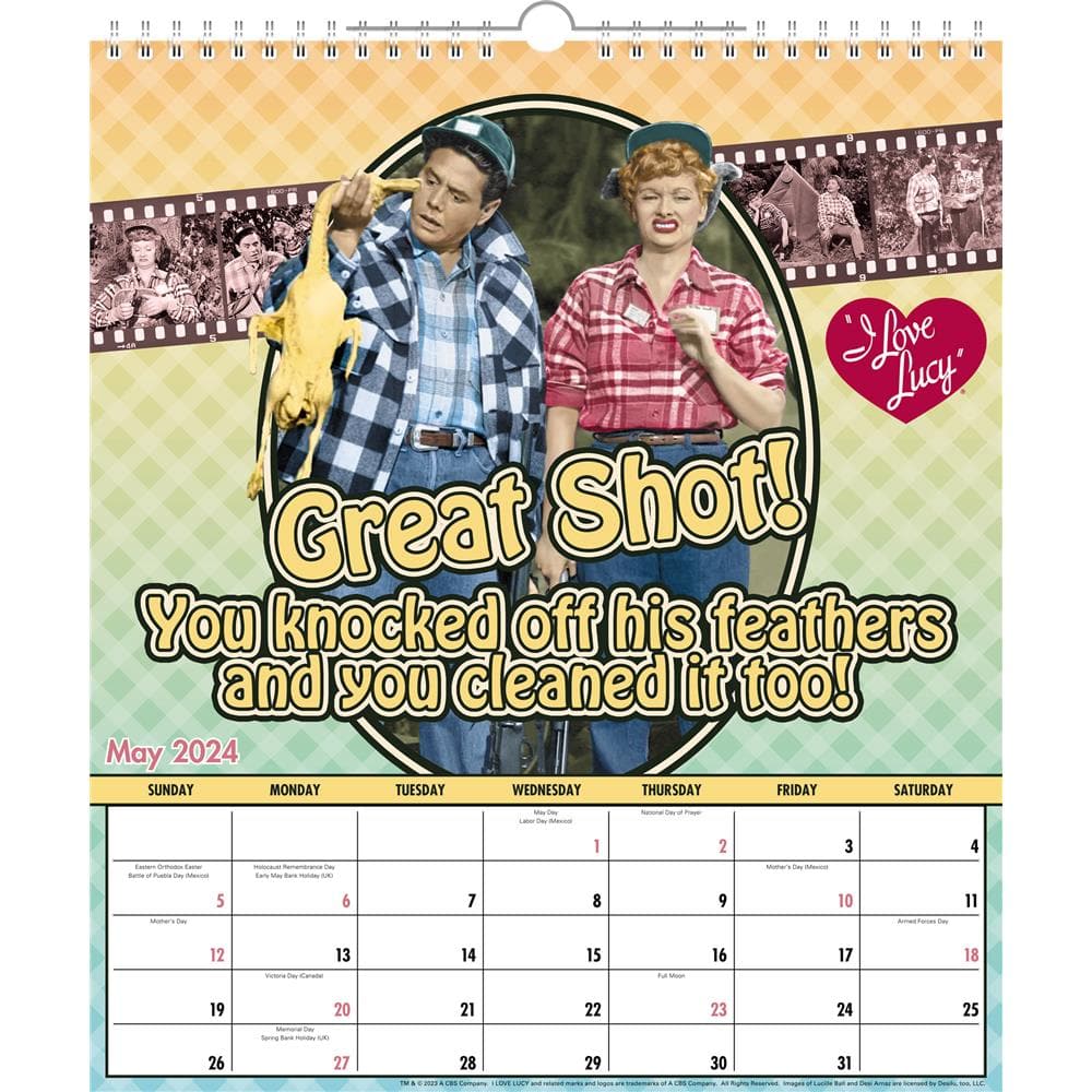 I Love Lucy 2024 Special Edition Wall Calendar - Online Exclusive product image