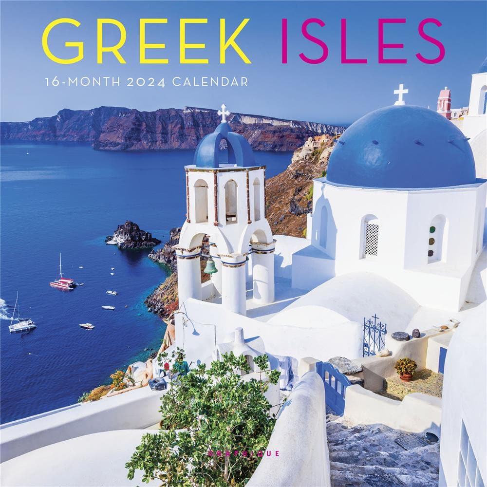 Greek Isles 2024 Mini Calendar product image