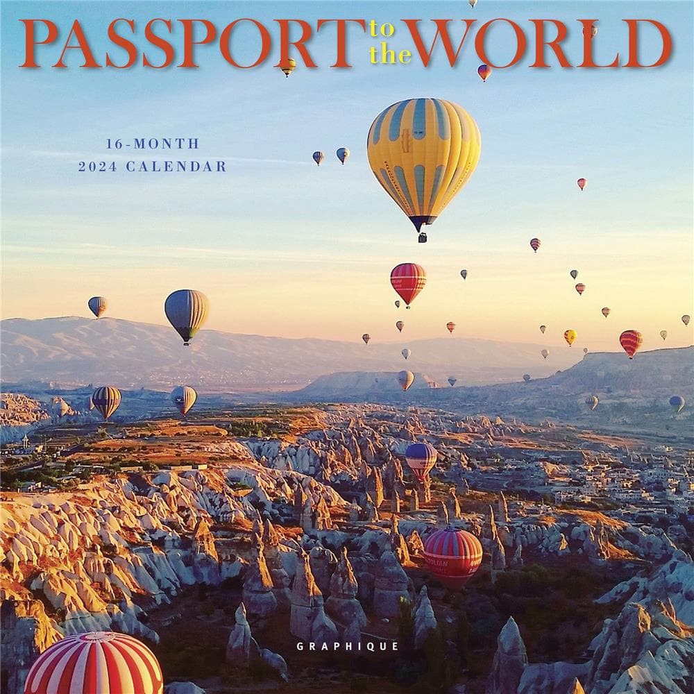 Passport to the World 2024 Mini Calendar product image