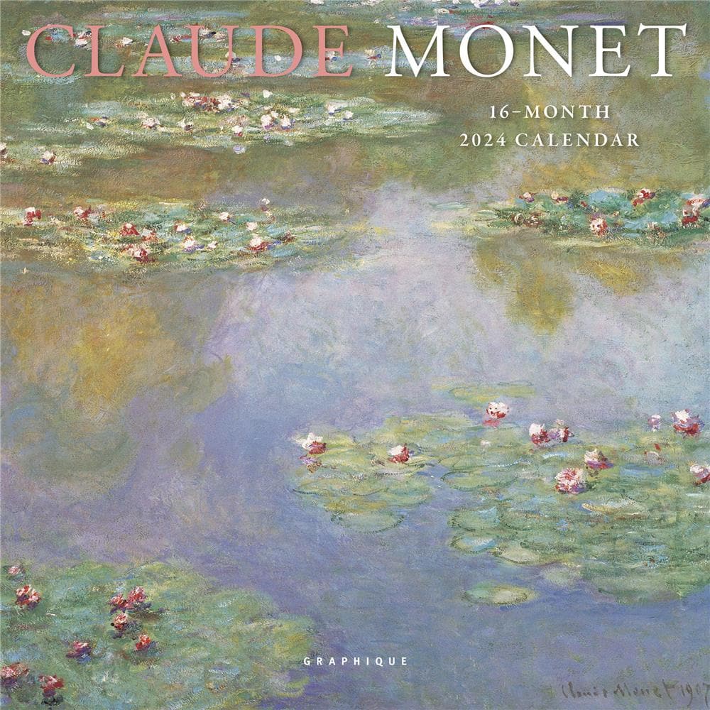 Monet 2024 Mini Calendar product image