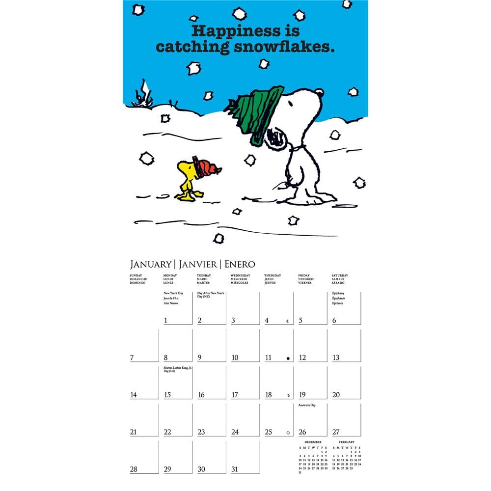 Peanuts Happiness Is 2024 Mini Calendar  product image