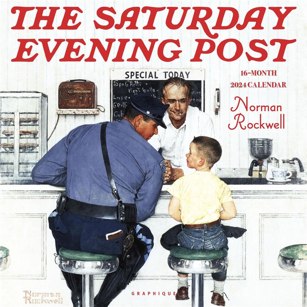 Saturday Evening Post 2024 Wall Calendar product image