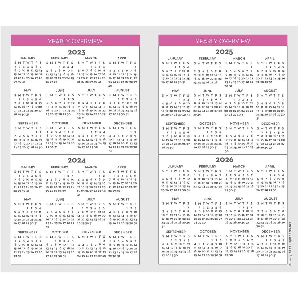 Classic Charm 2024 2 yr Pocket Planner Calendar  product image