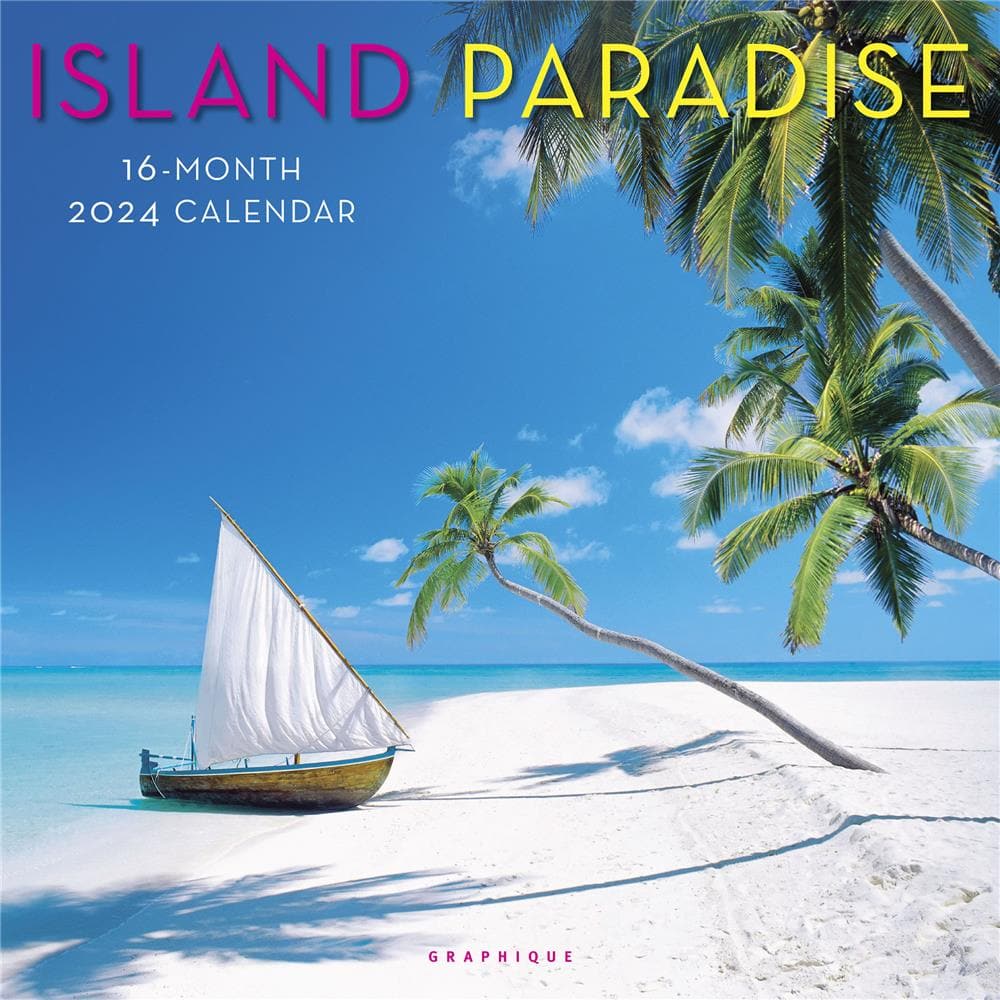 Island Paradise 2024 Wall Calendar product image