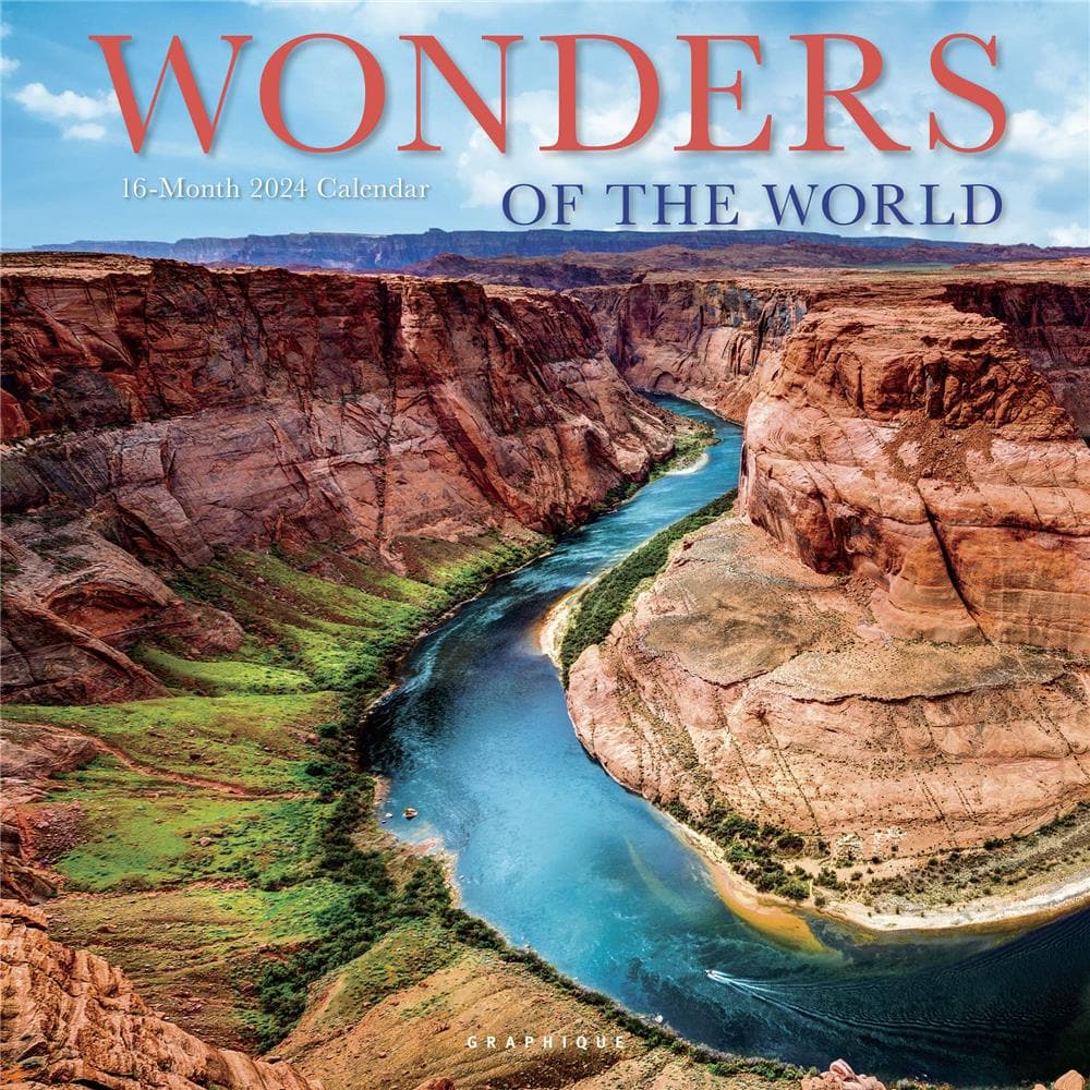 Wonders of the World 2024 Wall Calendar  product image