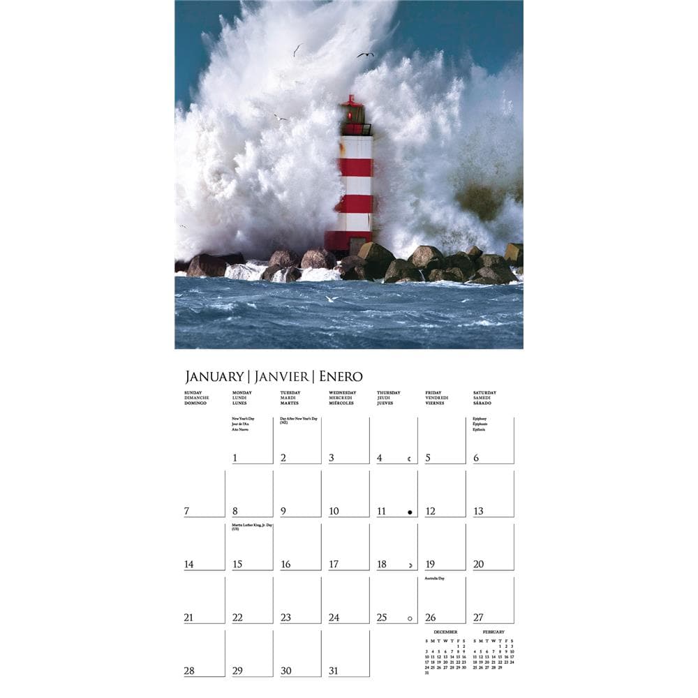 Lighthouses 2024 Wall Calendar product image