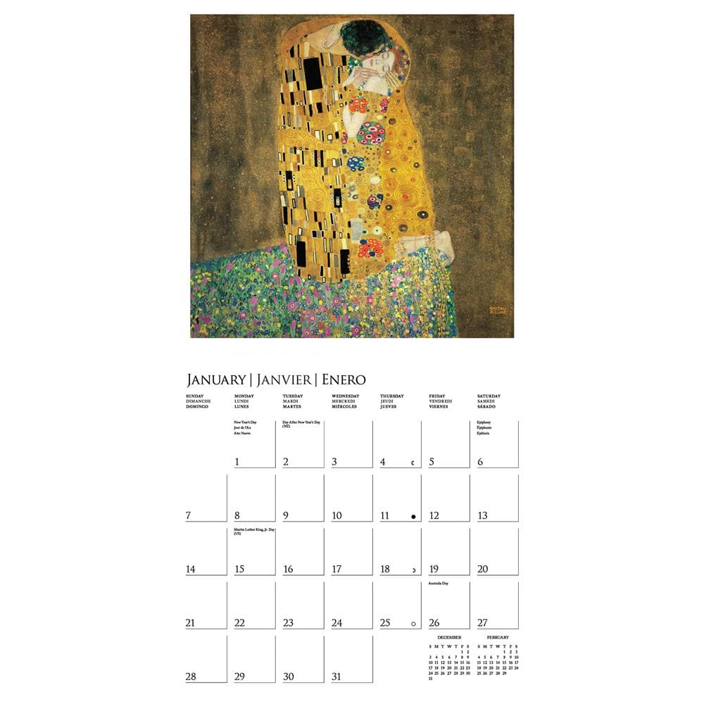 Klimt 2024 Wall Calendar product image