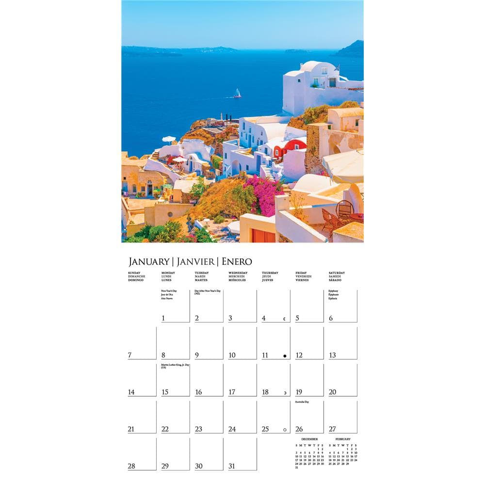 Greek Isles 2024 Wall Calendar product image