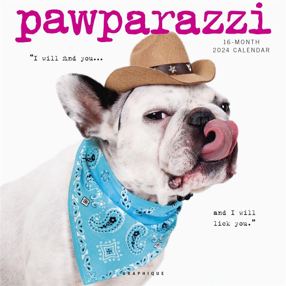 Pawparazzi 2024 Wall Calendar product image